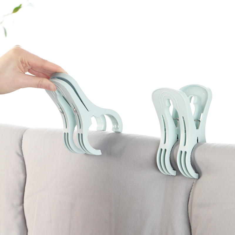 塑料被单夹大号防风晒被子夹子加厚塑料夹子户外晾衣固定防跑神器多功能家用