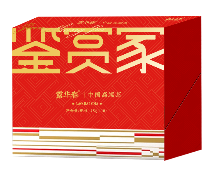 鉴赏家福鼎白茶寿眉5g*16袋