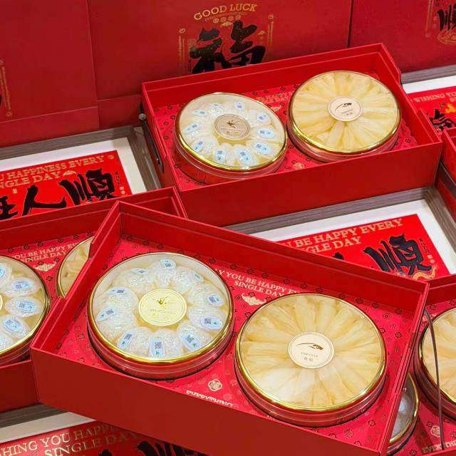 远潮50克燕窝（白燕密盏）+50克黄花鱼胶60头双拼礼盒