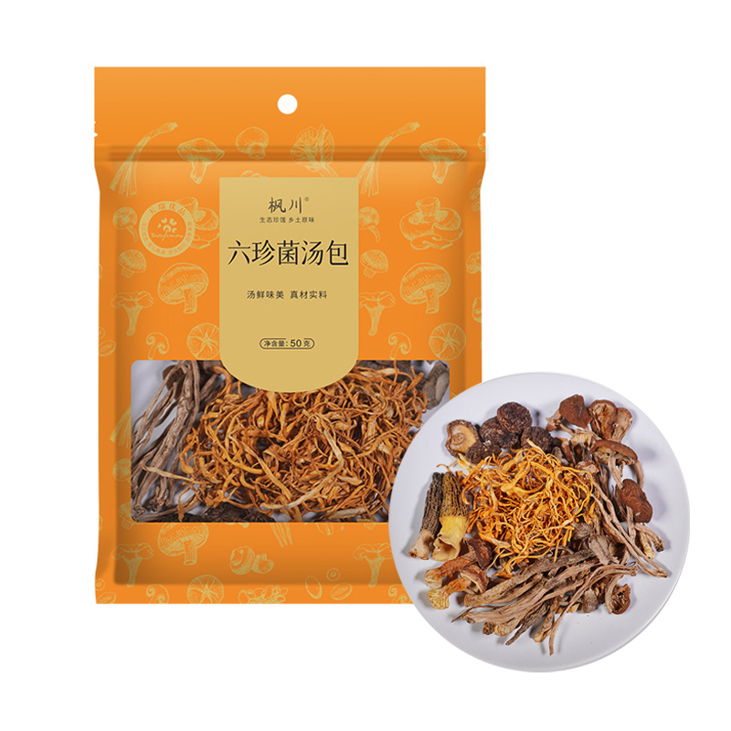 枫川六珍菌汤包50克