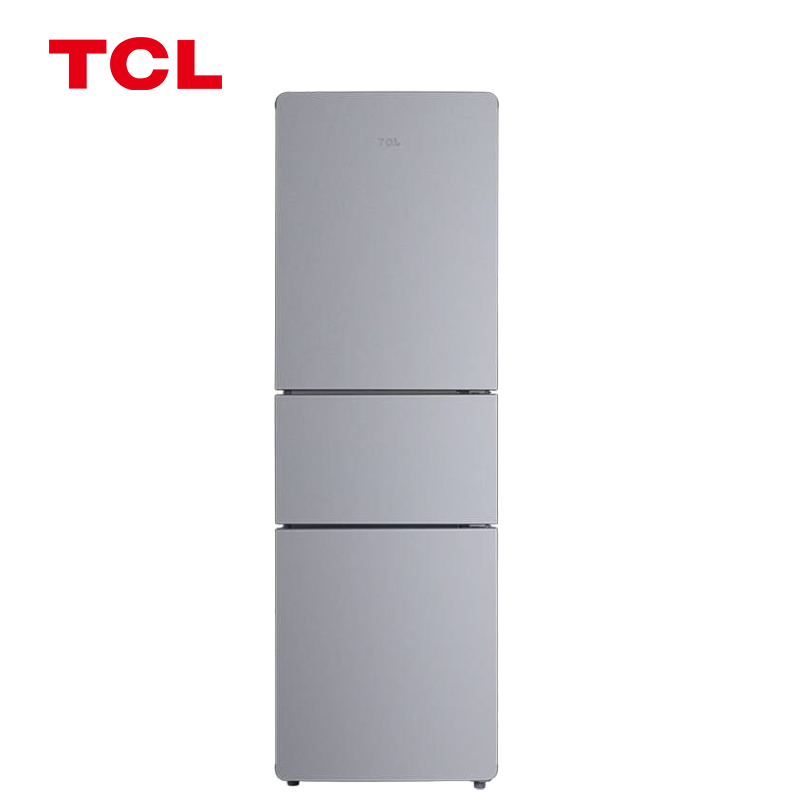 TCL冰箱215升三门三级能效快速制冷家用直冷电冰箱BCD-215TC