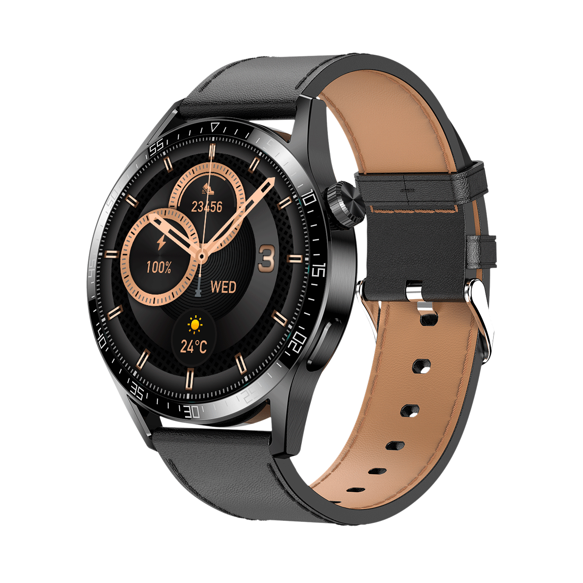  LEFIT勒菲特GT3Pro智能蓝牙手表多功能运动心率血压音乐通用代计步健康防水