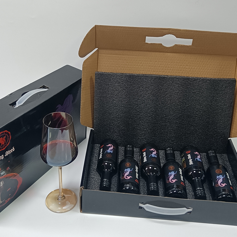 玛雅葡提飞翔马美乐红葡萄红酒6瓶/箱