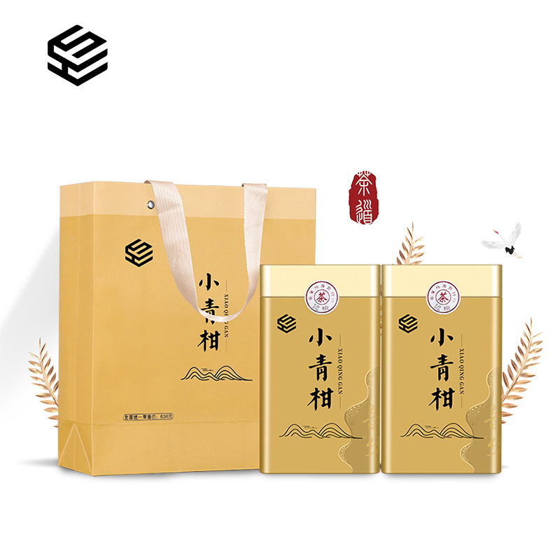 小青柑普洱茶正宗新会陈皮普洱茶十年熟普茶叶罐装节日送礼