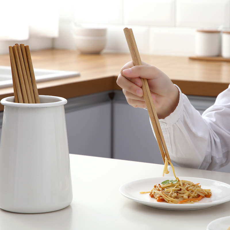  梓延严选筷子健康碳化无漆无蜡天然防霉中式楠竹筷餐具
