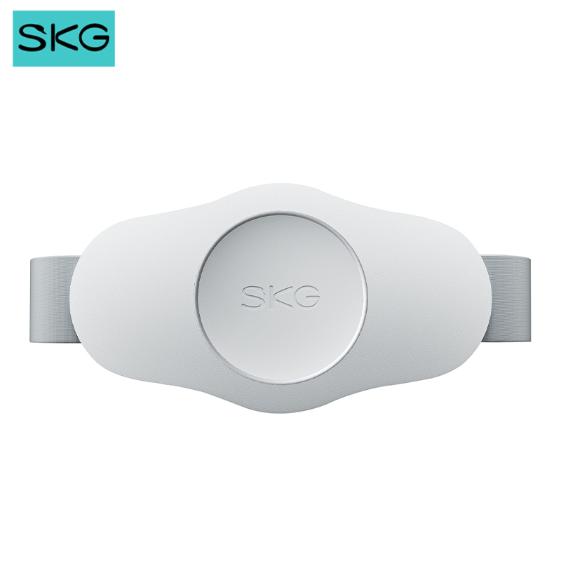 SKG家用美容保健电器K3系列1代腰部按摩器腰椎按摩仪白色时尚款