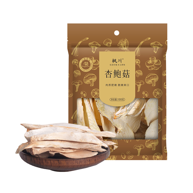 枫川杏鲍菇干贝菇干货长寿菇煲汤食材食用菌农家特产批发100克