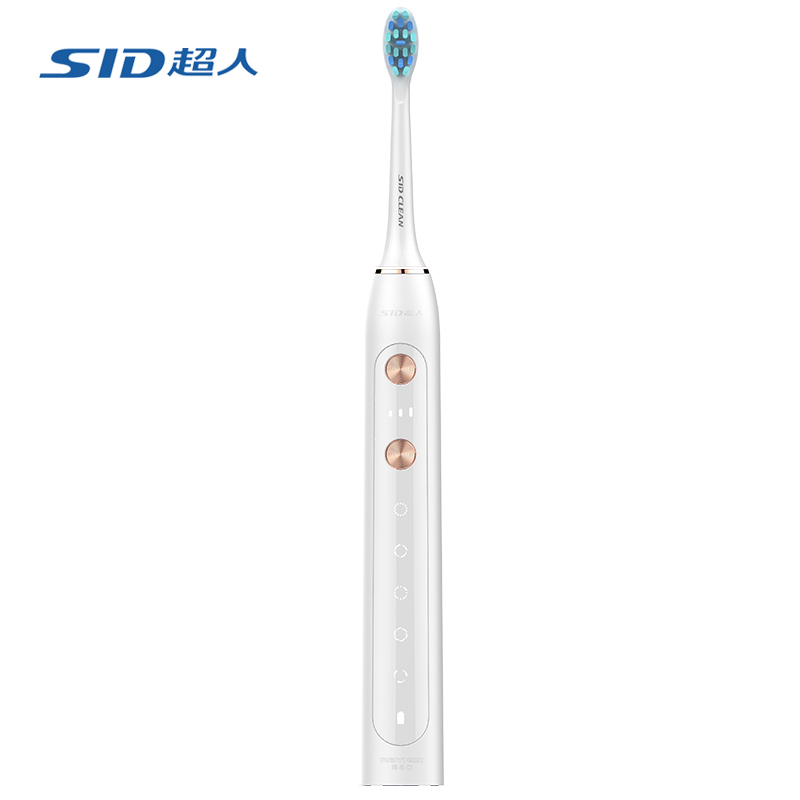 超人家用电动牙刷声波软毛智能充牙刷全身防水高颜值牙刷RT860