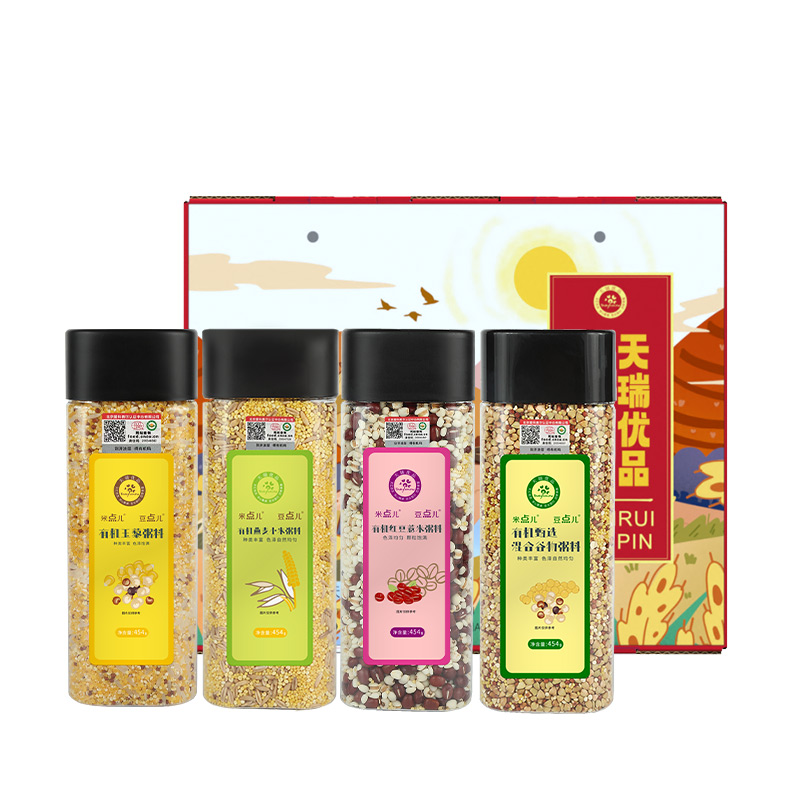 天瑞优品天瑞玉藜粥料燕麦小米粥料红豆薏米粥料混合谷物粥料有机杂粮组合D